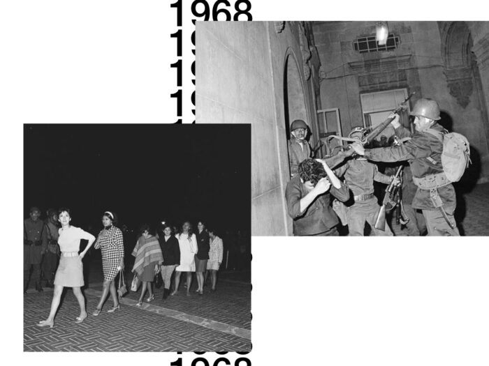 Estudiantes detenidos y violentados 1968