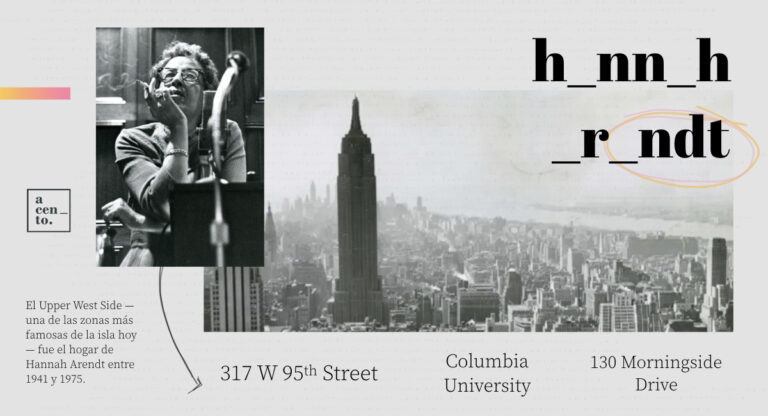 Hannah Arendt en New York