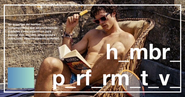 Hombre performativo