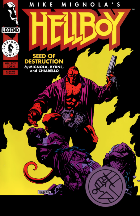 Hellboy es de los mejores cómics de los 90